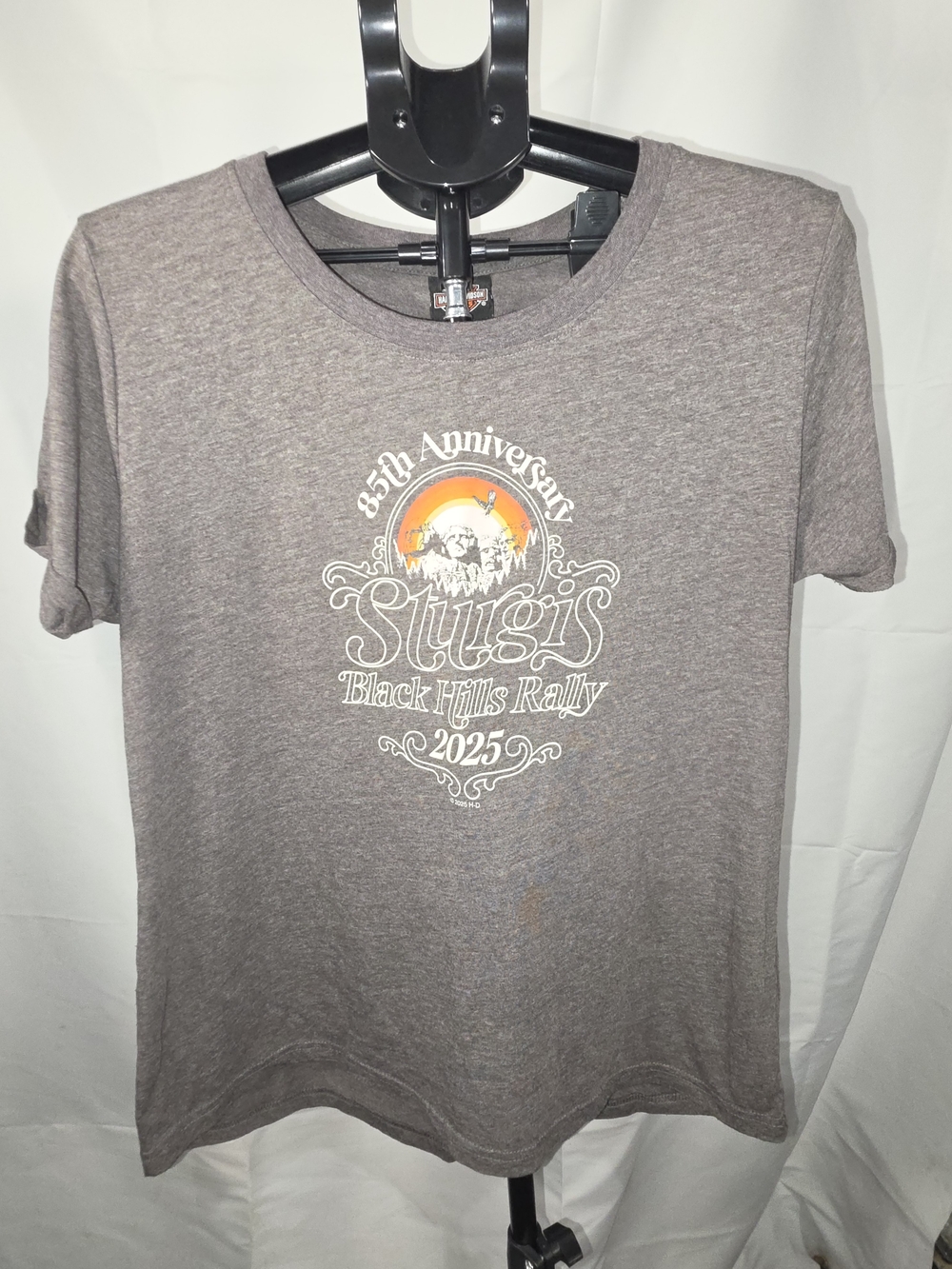 Harley-Davidson Sturgis 85th Anniversary 2025 Graffic T-Shirt Sz L South Dakota